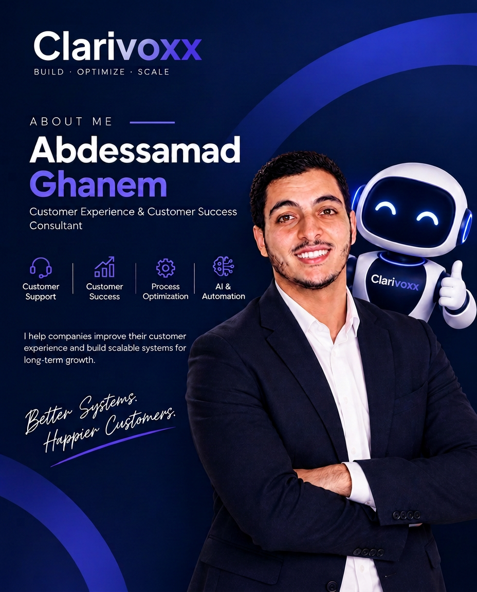 Abdessamad Ghanem, Customer Experience and Customer Success Consultant
